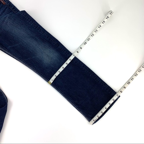 Silver Jeans Santorini Crop Jeans Dark Wash, 26 DAMAGED - Picture 12 of 16